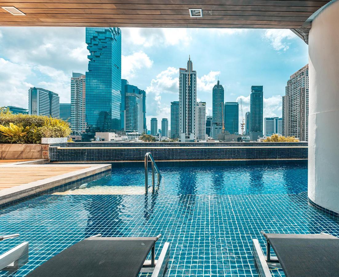 Pullman Bangkok Hotel G Εξωτερικό φωτογραφία View from the rooftop pool